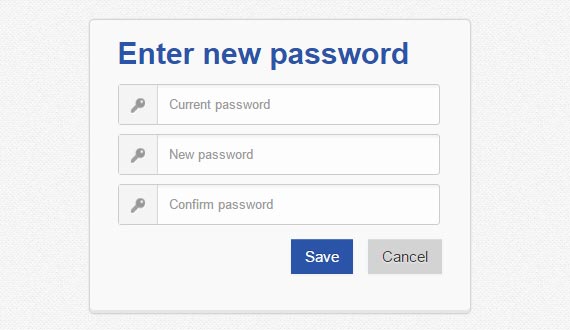 صفحه تغییر رمز عبور ورود به کنترل پنل دامنه های بین المللی