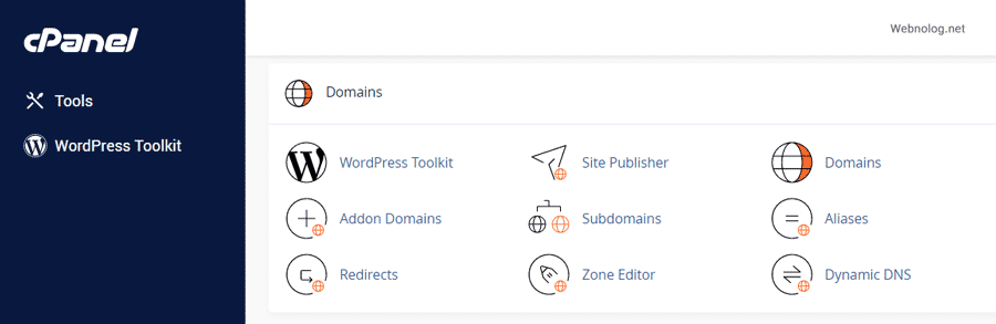 نماد WordPress Toolkit در سی پنل